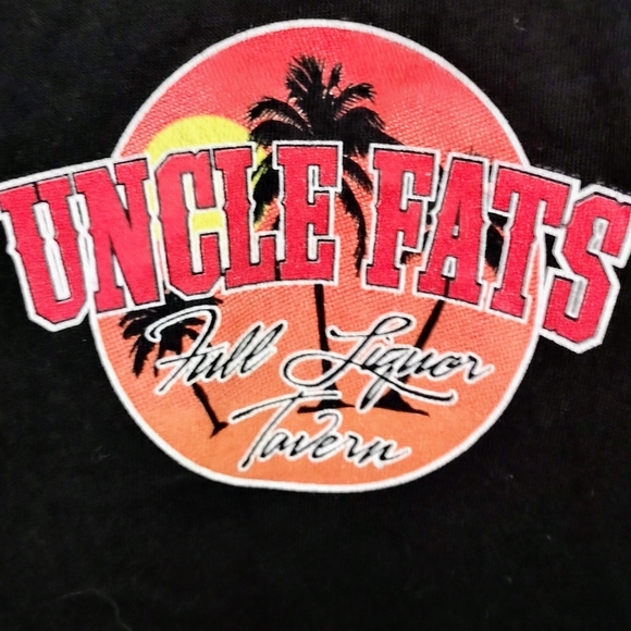 Women's Uncle Fats Biker Bar T Shirt Size 2XL Made in the USA - Picture 3 of 6